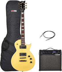 ESP Ltd Ec-256 Комплект Електрическа Китара Зла...