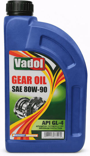 Vadol 80W-90 Βαλβολίνη για Σασμάν Μοτοσυκλέτας 1lt