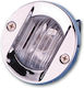 Ceiling Light 80mm Recessed White Stainless Steel