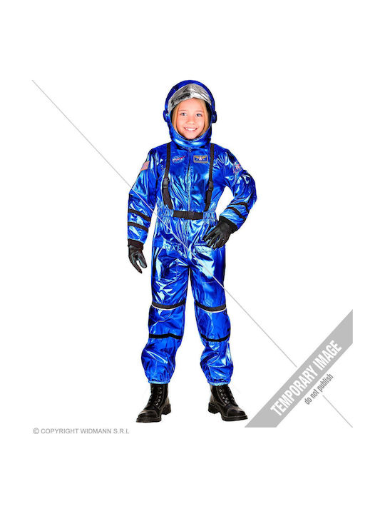 Widmann Kinder Karnevalskostüm Blauer Astronaut