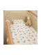 Baby Oliver Βρεφική Παπλωματοθήκη Μπεζ 100x140εκ.