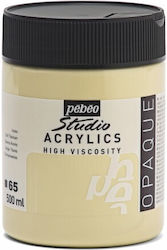 Acrylic Colours Pebeo 500ml Buff Titanium Acrylic Colours Pebeo 500ml Buff Titanium