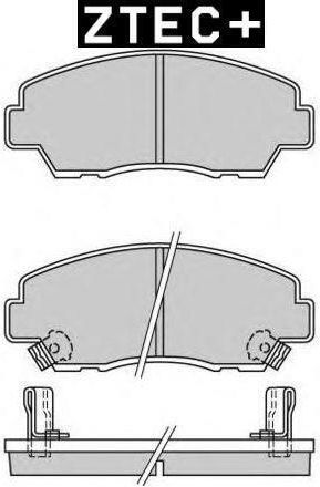Δισκοφρενα Ztec+ Em.mazda B1.6 2.0 2.2 2.6 85-99 Bp213160
