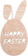 Πασχαλινός Λαγός Happy Easter Νβ672 9.5χ19εκ