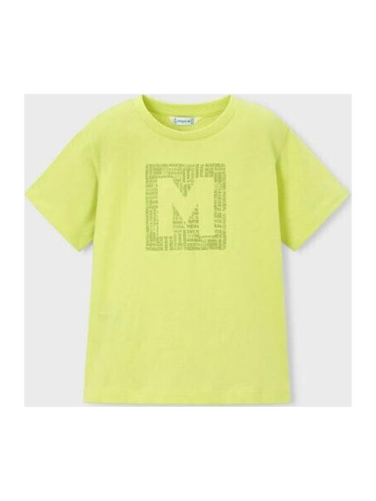 Mayoral Kids' T-shirt Yellow
