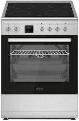 Davoline Ελεύθερη με Κεραμικές Εστίες Inox NCC 9080 IX Davoline Ελεύθερη με Κεραμικές Εστίες Inox NCC 9080 IX