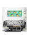 Decorative Canvas Painting Interior Decoration Pineapples 125x50 Cm