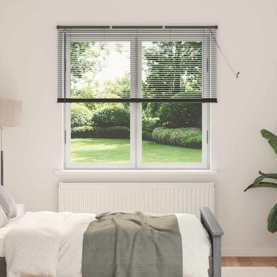 vidaXL Щора PVC Сребриста 150x140см 42003690
