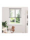 vidaXL Beschattungsrollo PVC in Silber Farbe L150xH100cm