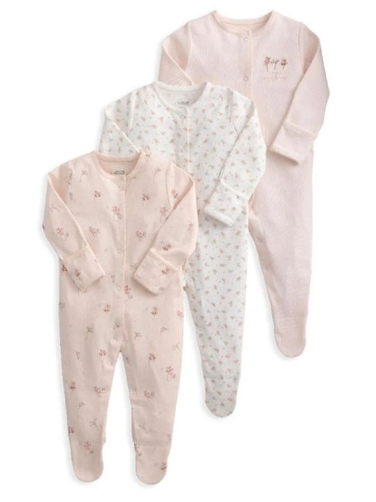 Mamas & Papas Set Body pentru Bebeluși Pink