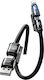 Hyperloq USB zu Kabel Schwarz 1.2m (52475970584914)