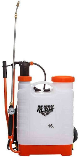 Ruris Pressure Sprayer with Capacity 16lt 4bar in Transparent color
