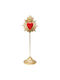 Διακοσμητικό Επιτραπέζιο Flaming Heart Χρυσό 10.8*9*31.1εκ