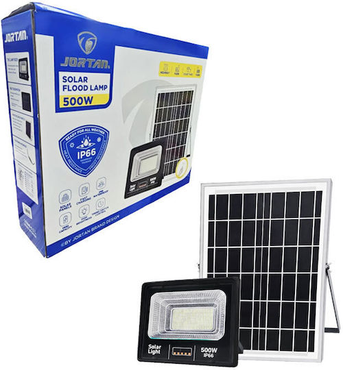 Στεγανός Ηλιακός Προβολέας LED 500W με Τηλεχειριστήριο IP66
