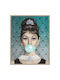 Gerahmtes Bild Muse Bubble Diva 40x50cm