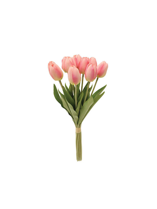 Blumenstrauß Tulpen Rosa 10 Blüten Φ14x45cm 24/...