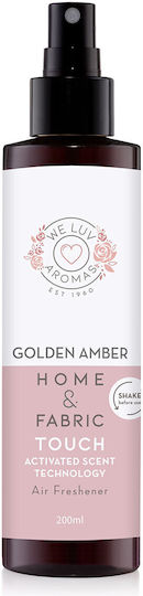 We Luv Aromas Ароматен спрей с аромат Технология за аромат с активиране при допир Golden Amber 100-1-0031-1 200мл