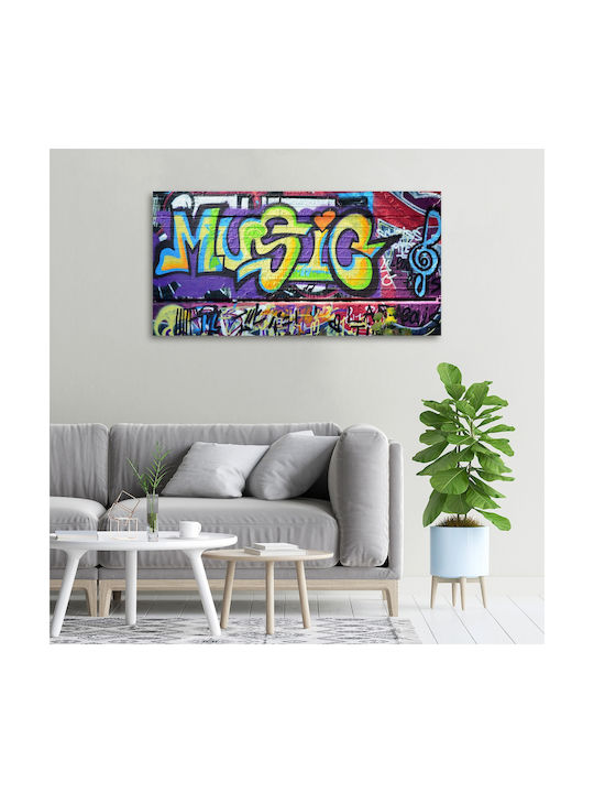 Wall Canvas Painting High Quality Graffiti Print On Wall 100x50 Cm