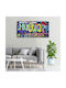 Wall Canvas Painting High Quality Graffiti Print On Wall 100x50 Cm
