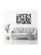 Canvas Painting Bedroom Aesthetic Decoration Graffiti 100x70 Cm
