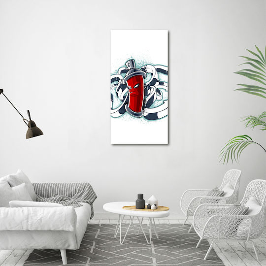 Wall Canvas Painting Emphasis On Quality Detail Graffiti 60x120 Cm