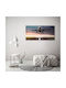 High Quality Wall Canvas Painting Airplane Taking Off 120x60 Cm