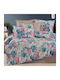 MayHome Duvet Set King Size 260x240cm Floral