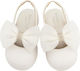 Babywalker White Baptism Leather Pumps