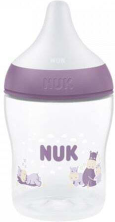 Nuk Educational Sippy Cup Silicone Purple for 0m+m+ 150ml