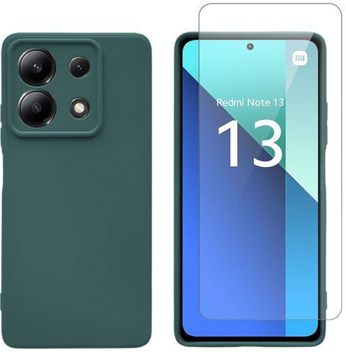Redshield Задна корица Закалено стъкло Прозрачен (Redmi Note 13 4G)