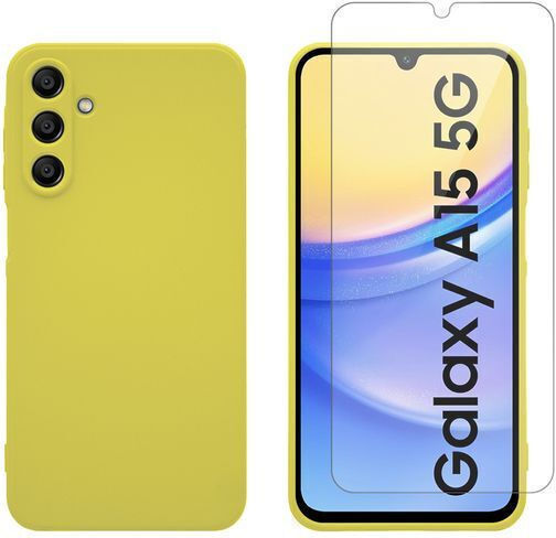 Redshield Back Cover Tempered Glass Διάφανο (Galaxy A15)