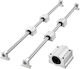 Vevor Linear Guide Kit Sfc25 2 Rails 1000 Mm 4 Sliding Bearing Guides Engraving Machines Milling Diy Zxdgsfctz25m5iaz8001v0