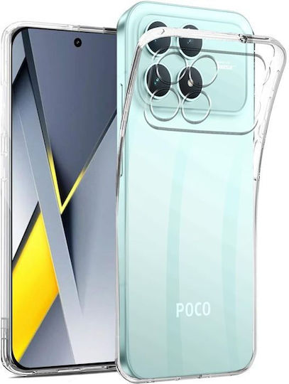 Orso Crystal Gel Back Cover Silicone 0.6mm Transparent (Poco F8 Pro)