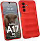 Bizon Tur Umschlag Rückseite Rot (Galaxy A17)
