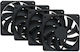 HYTE FA12 Case Fans 120mm Without LED Lighting ...