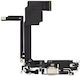 Charging Port Flex Cable System Charging Flex Iphone 15 Pro Max Black Pulled