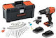 Black & Decker BCD383D2TA Δραπανοκατσάβιδο Μπαταρίας 18V
