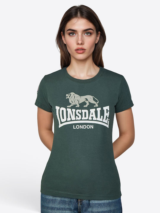 Sarsden Γυναικείο T-shirt Green/white