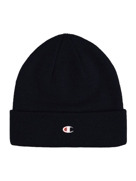 Beanie Unisex Σκούφος Πλεκτός σε Navy Μπλε χρώμα