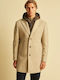Herren Mantel Beige