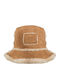 UGG Pălărie Bucket de Damă din Piele Maro