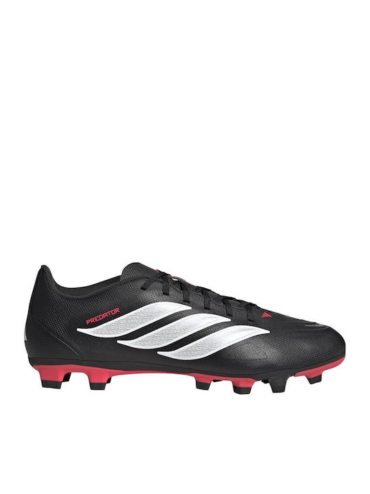 adidas Predator Club FG/MG Football Shoes with Cleats Black adidas Predator Club FG/MG Football Shoes with Cleats Black