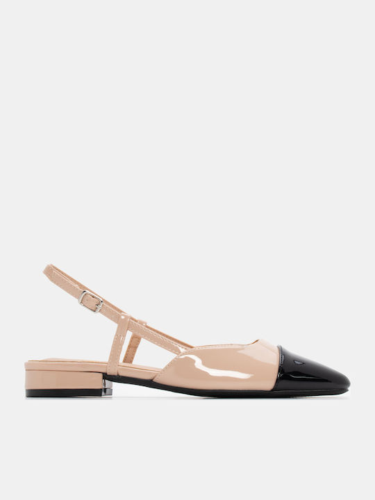 Luigi Synthetic Leather Pointy Slingback Baller...