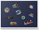 Tulup Magnet Pinnwand 70x50cm