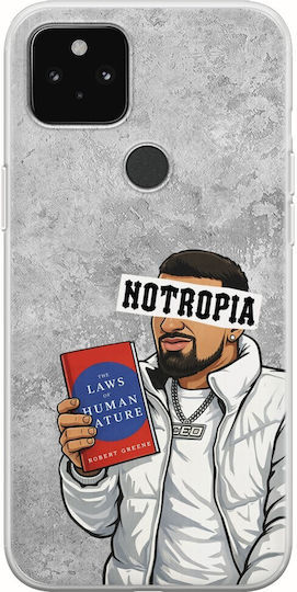Epic Quotes Notropia Google Pixel 5a 5G Гъвкав TPU Прозрачен Силикон