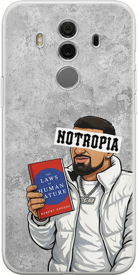 Epic Quotes Notropia Huawei Mate 10 Pro Flexible Tpu Transparente Silikon Handyhülle