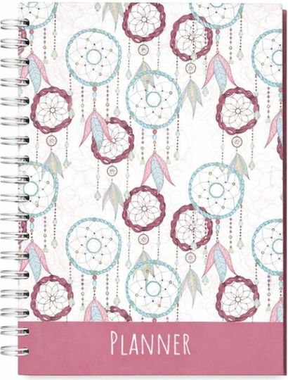 Diakakis Notebook Spiral with Elastic (Μiscellaneous Designs)