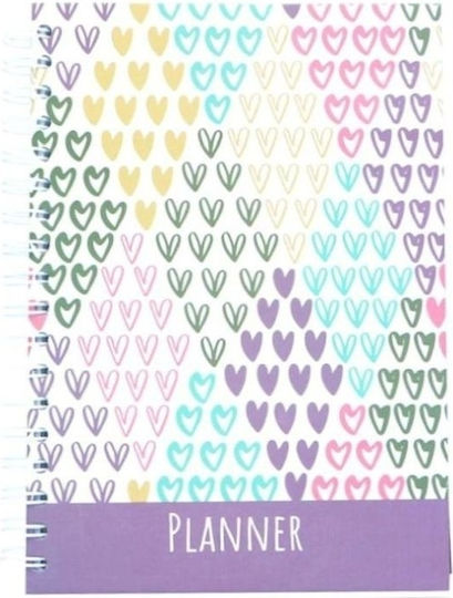 Diakakis Carnet Spiral cu Elastic (desene și modele diverse)