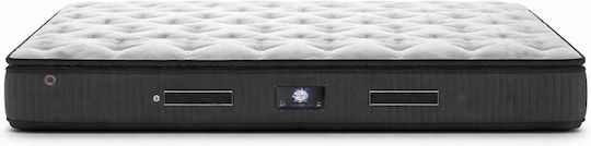 Linea Strom Elementi King Size Orthopedic Mattress 190x200x28cm with Springs & Topper