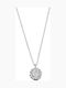 Papadopoulos Gold Halskette Rosette aus Weißgold 14K